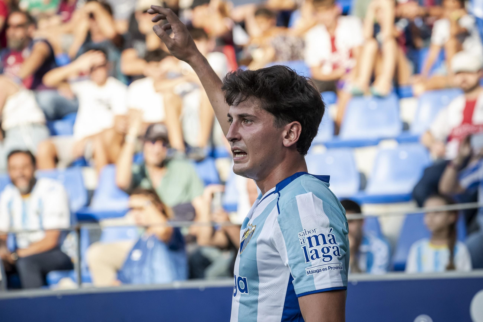 Las fotos del Huesca-Málaga CF