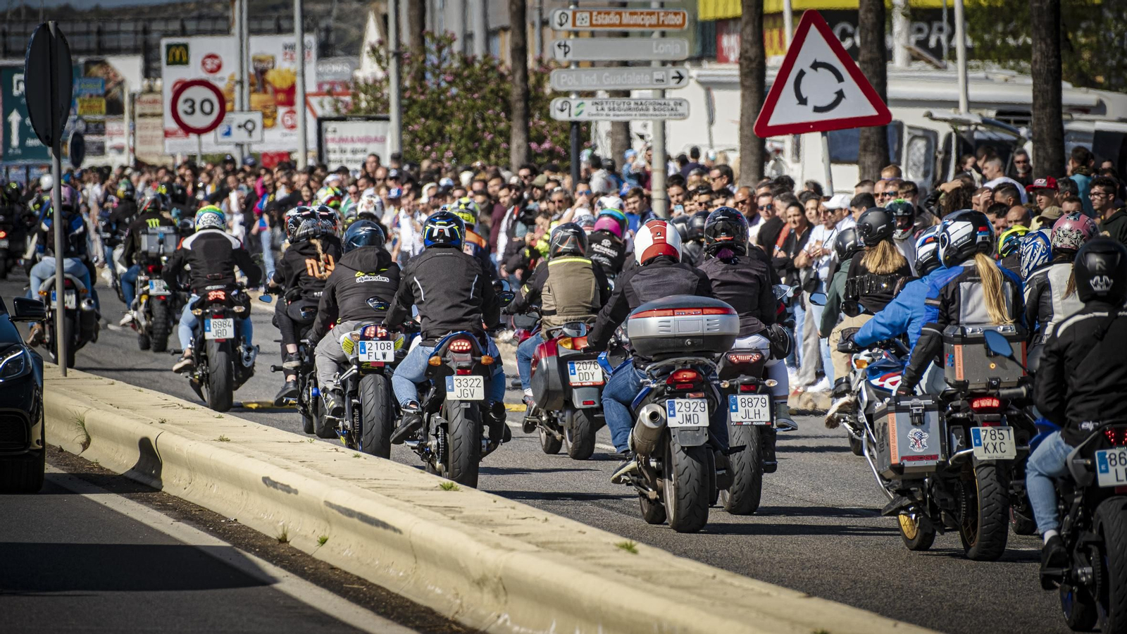 Sábado de Motorada en El Puerto.