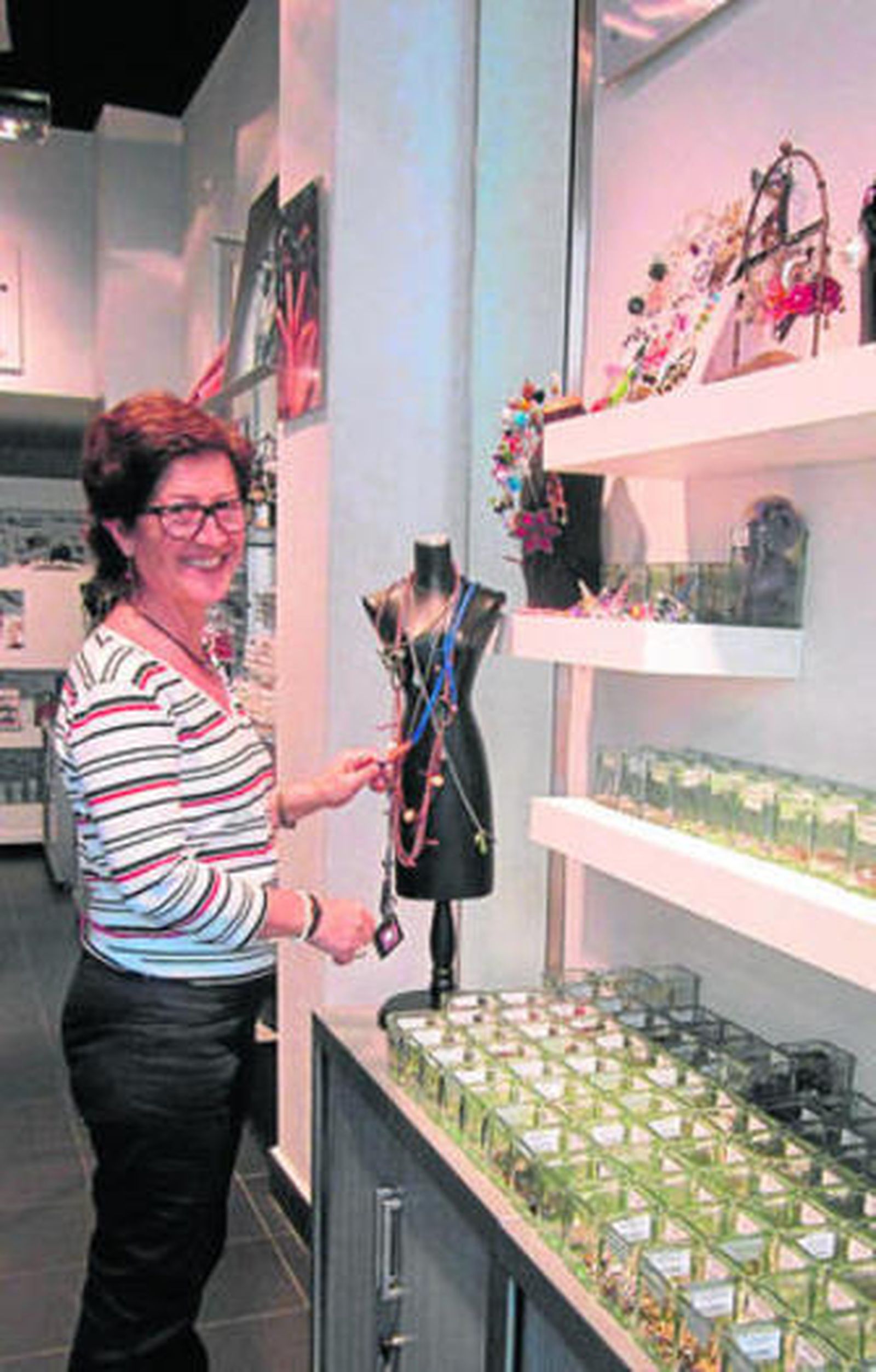 La propietaria del establecimiento.