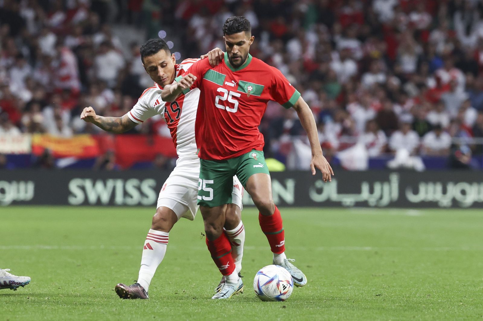 Las fotos del Marruecos - Perú en Madrid