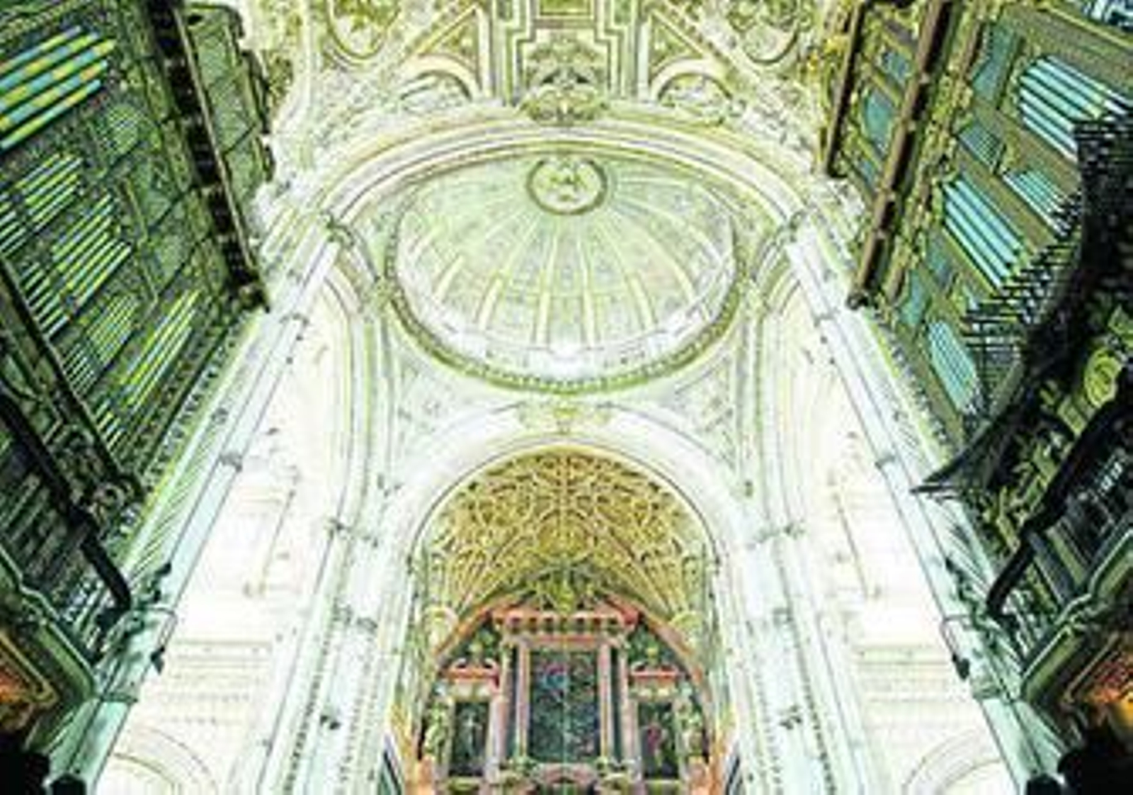 Aspecto del Crucero de la Catedral tras la restauración integral a la que fue sometido la pasada década.