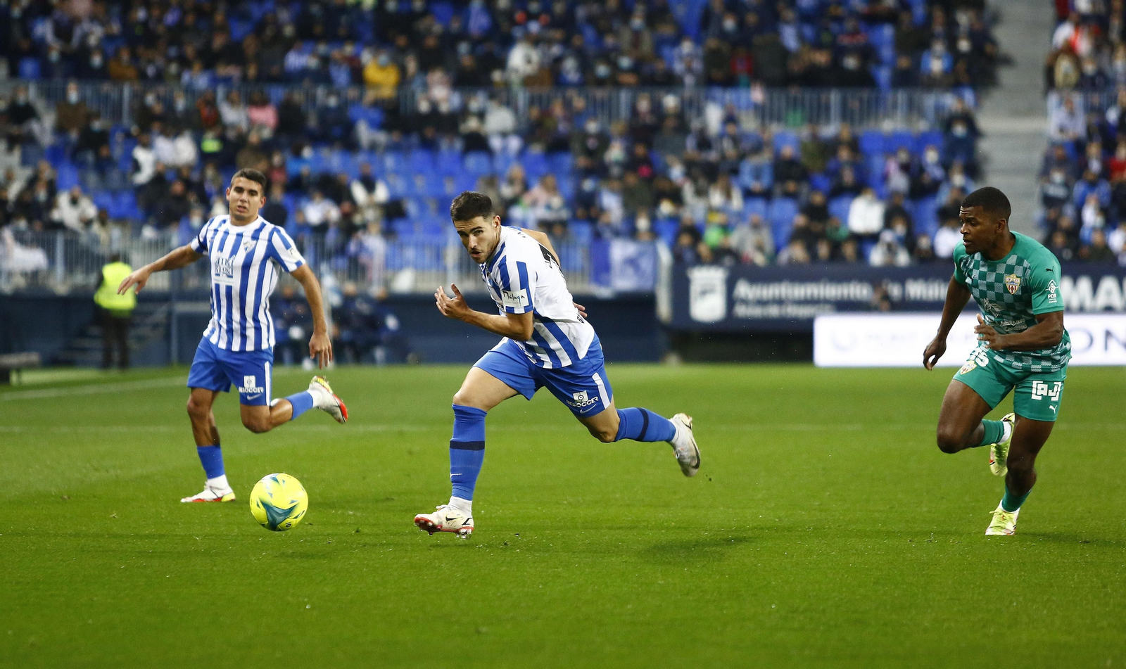 Las fotos del Málaga CF-Almería.