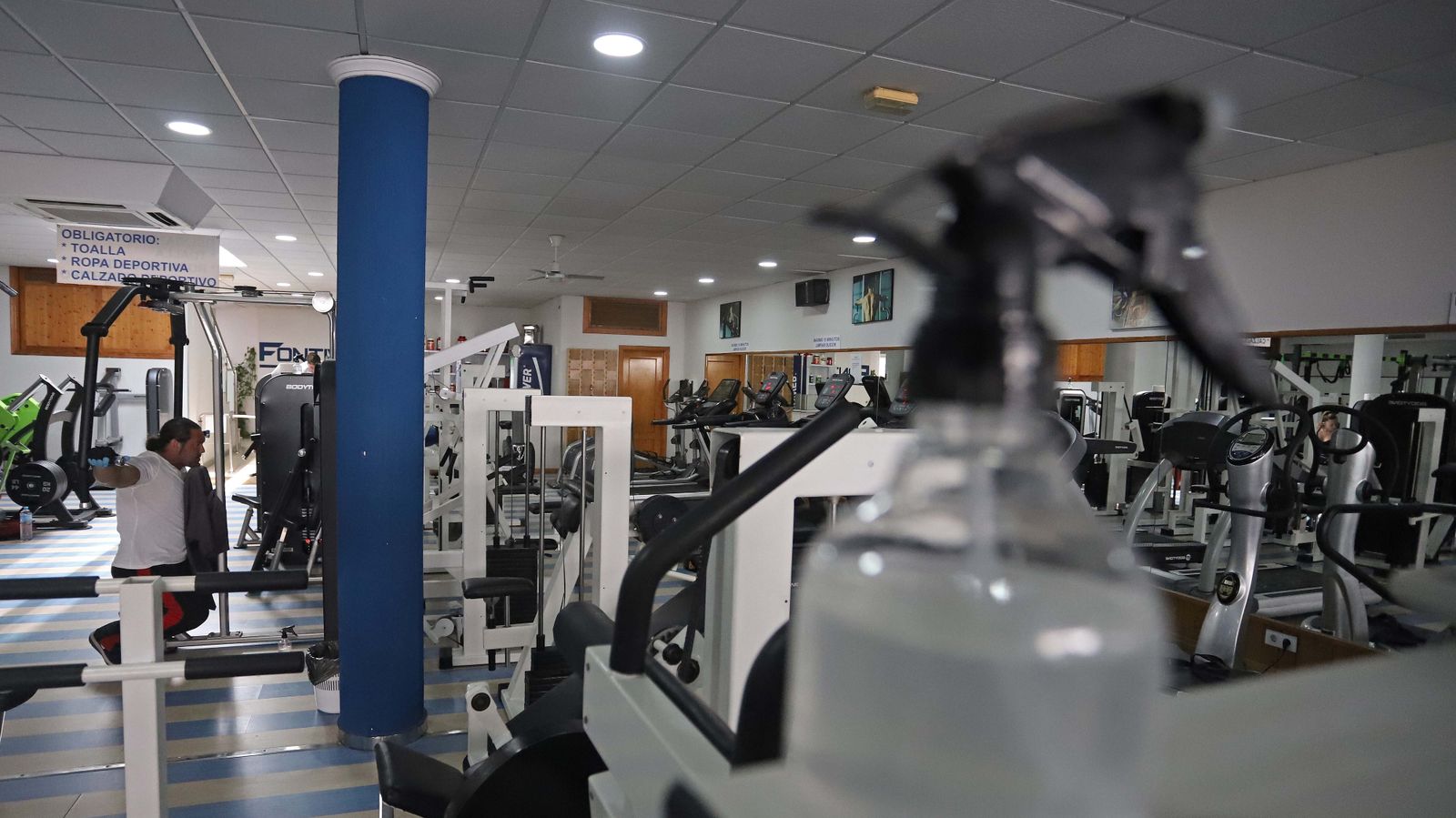 Gimnasios del Campo de Gibraltar en la fase 3