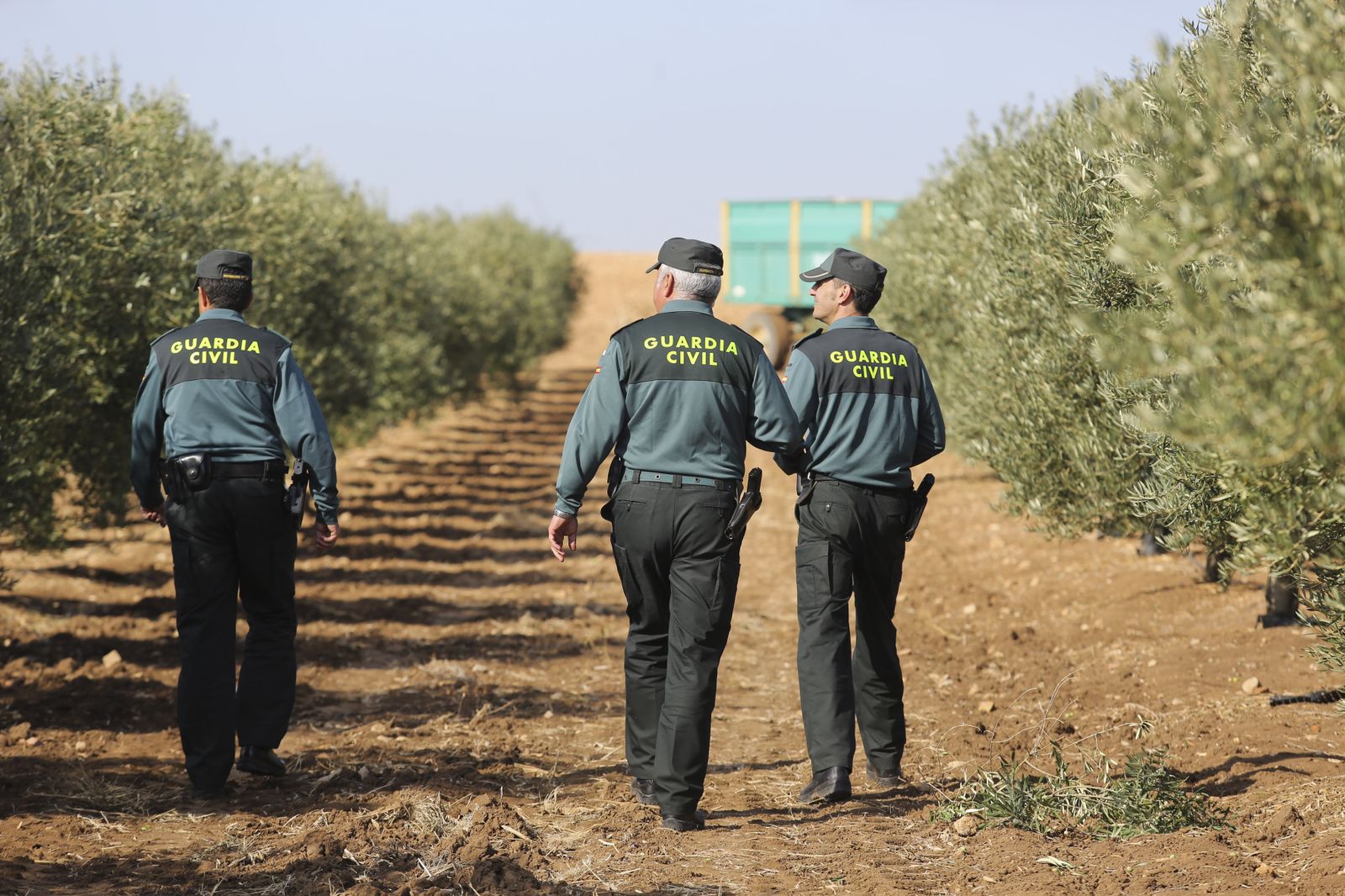 Agentes de la Guardia Civil.