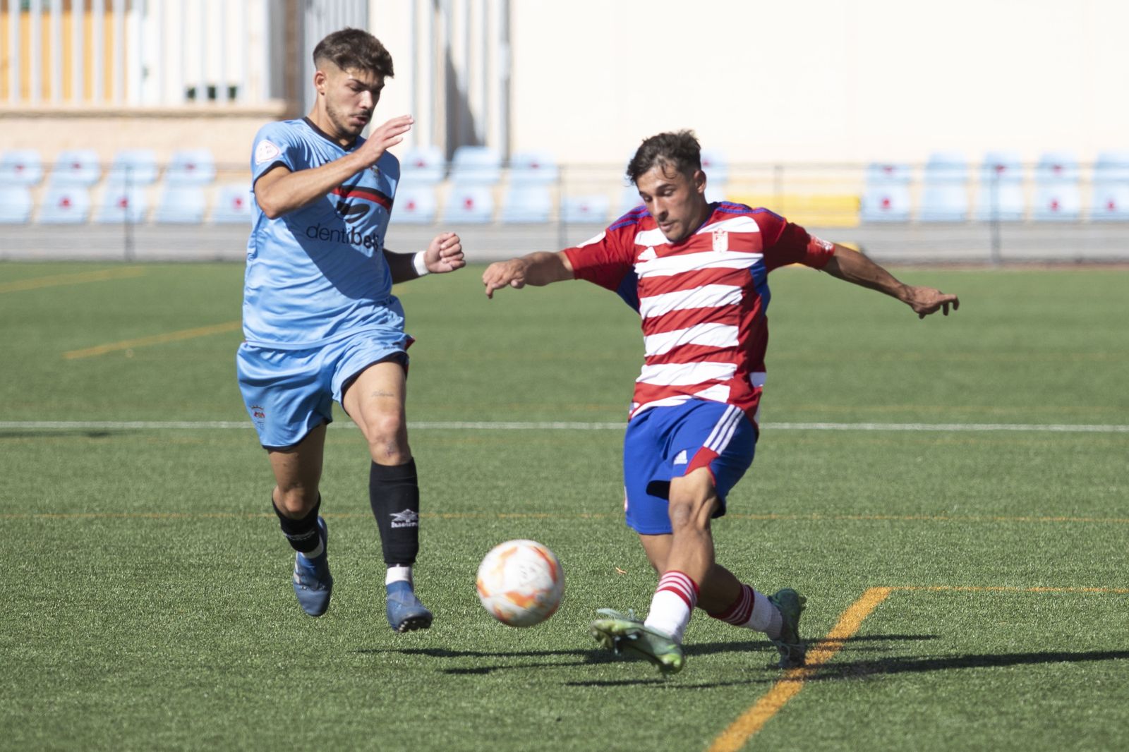 Imagen del encuentro ante el Séneca CF