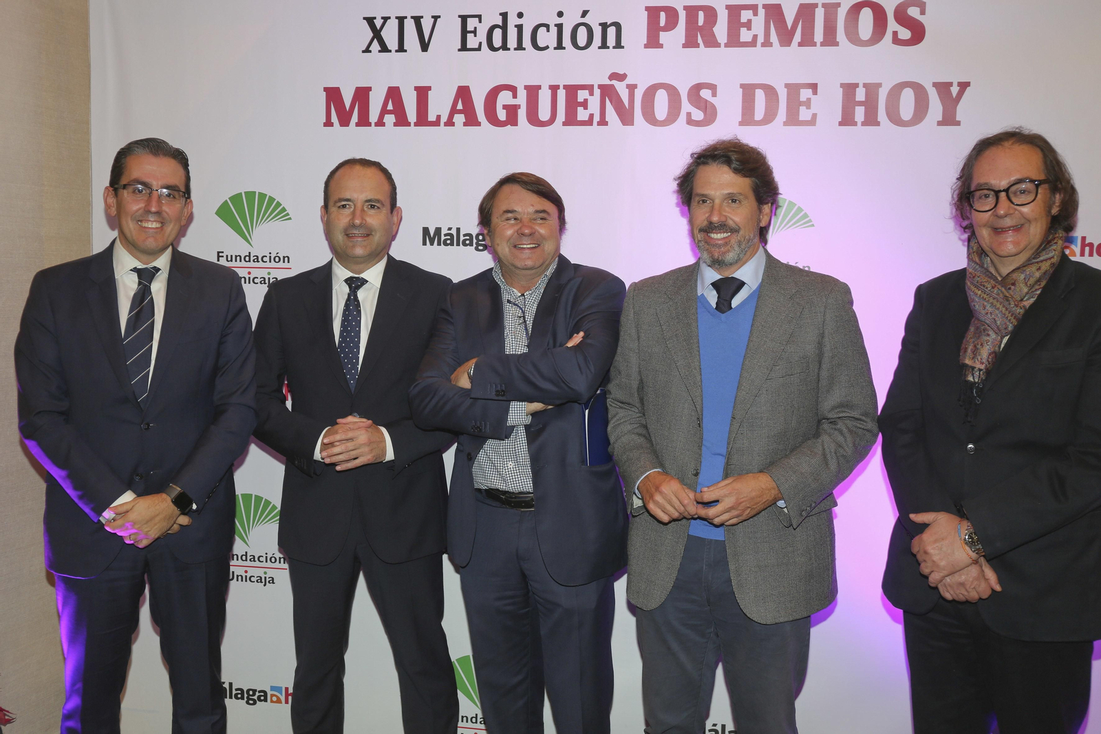 XIV edición de los premios Malagueños de Hoy