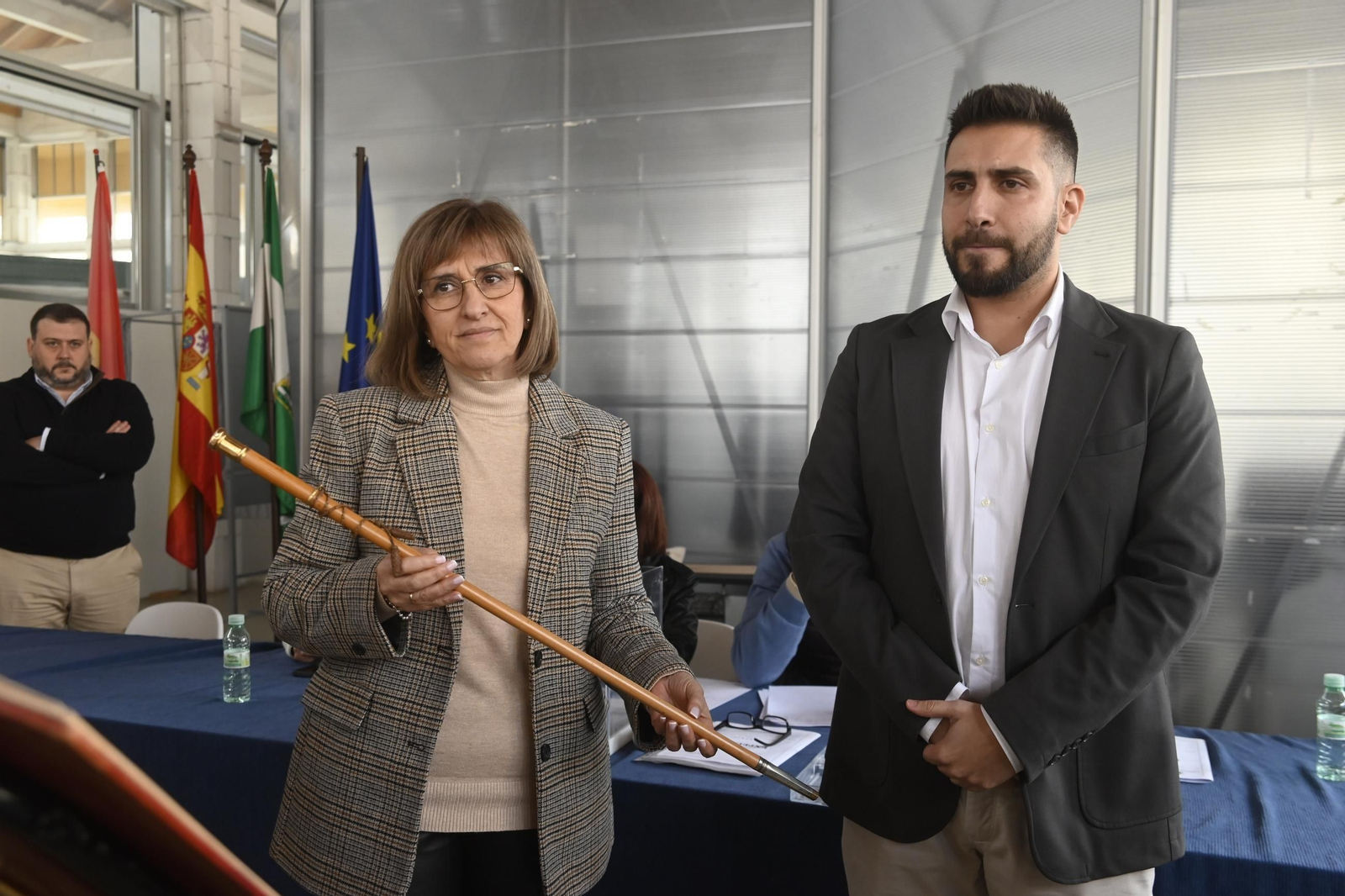 El tenso pleno de la moción de censura en Peñarroya-Pueblonuevo, en imágenes