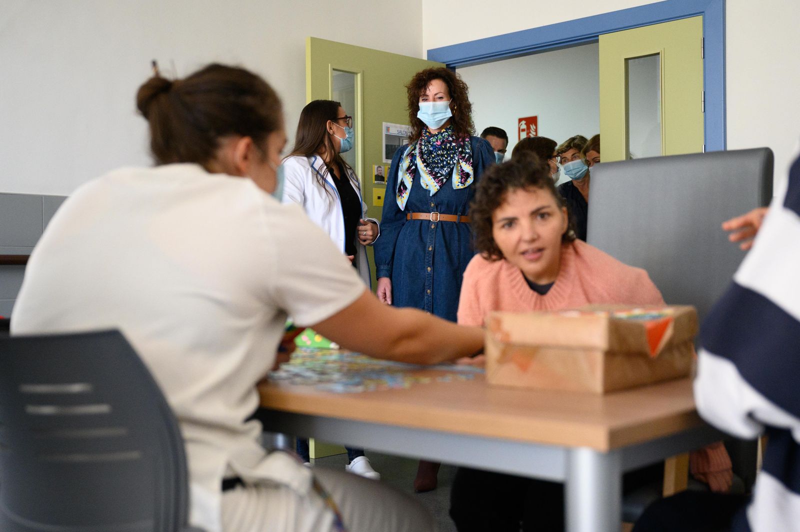 La alcaldesa  recorrió las instalaciones de Aspapros