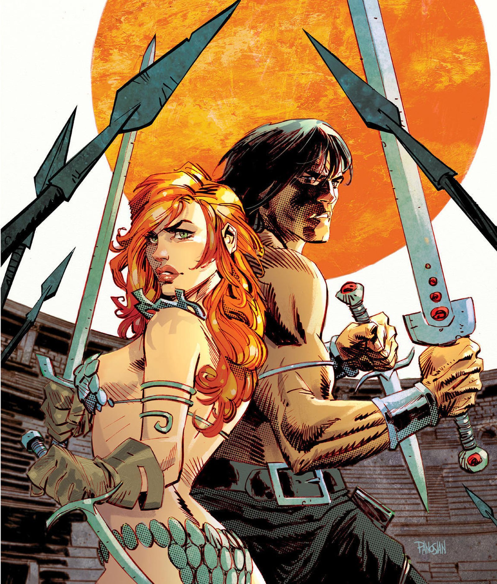 Conan y Red Sonja.