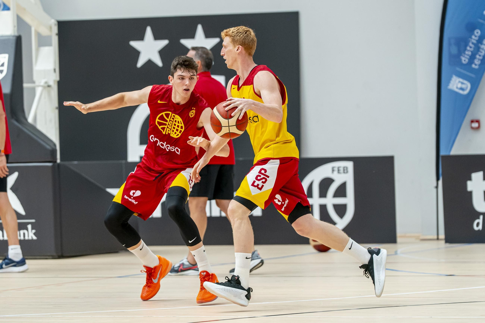 España acaba su trabajo en Madrid antes de venir a Málaga