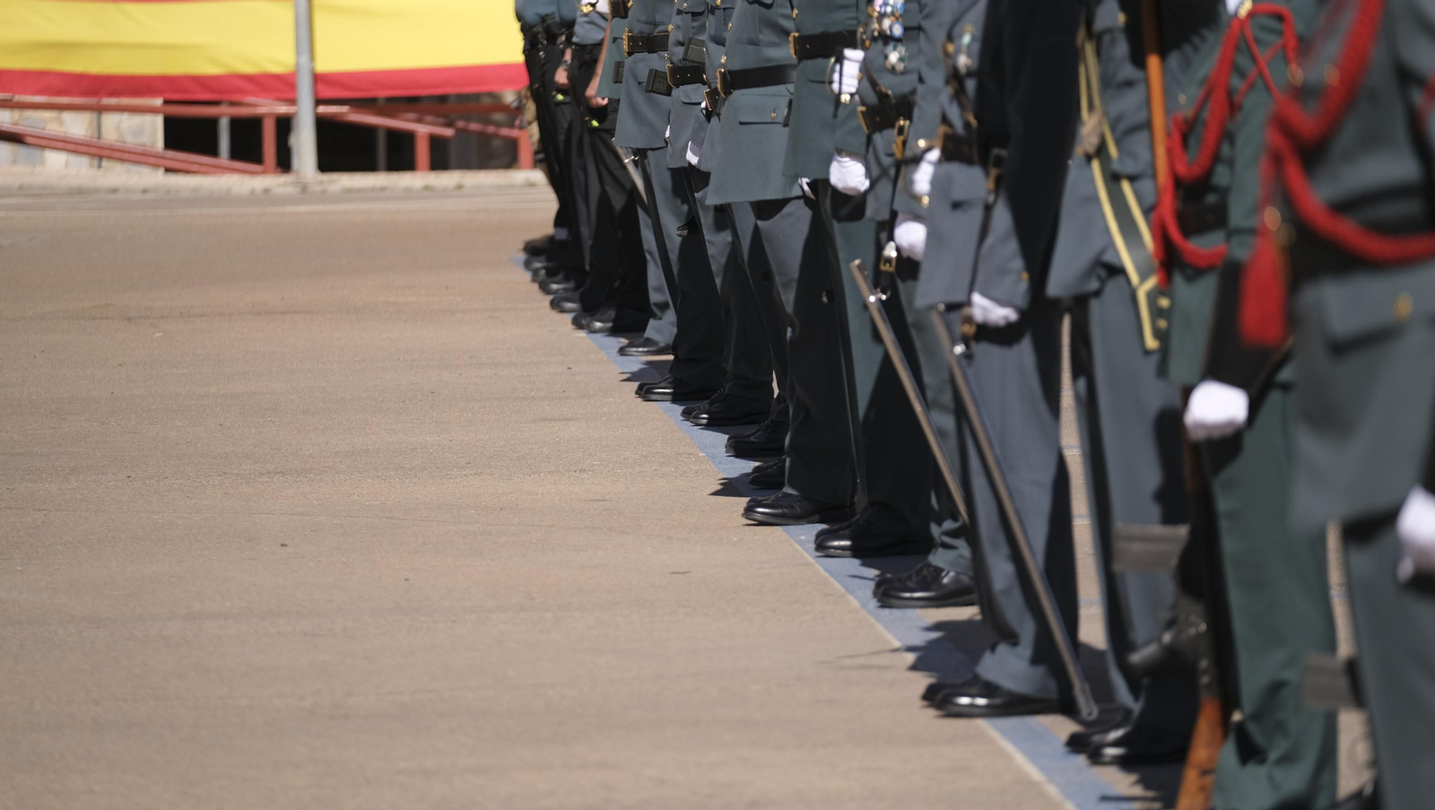 Imágenes de la celebración del 179 aniversario de la Guardia Civil, en la Comandancia de Almería