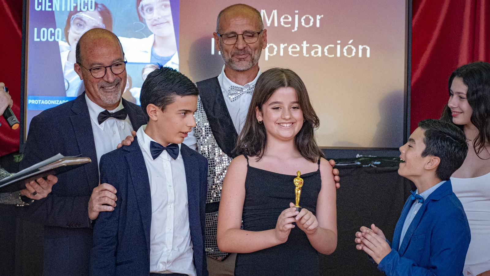 Ceremonia de entrega de los 'Oscars' en el colegio 'Casal Carrillo' de San Fernando