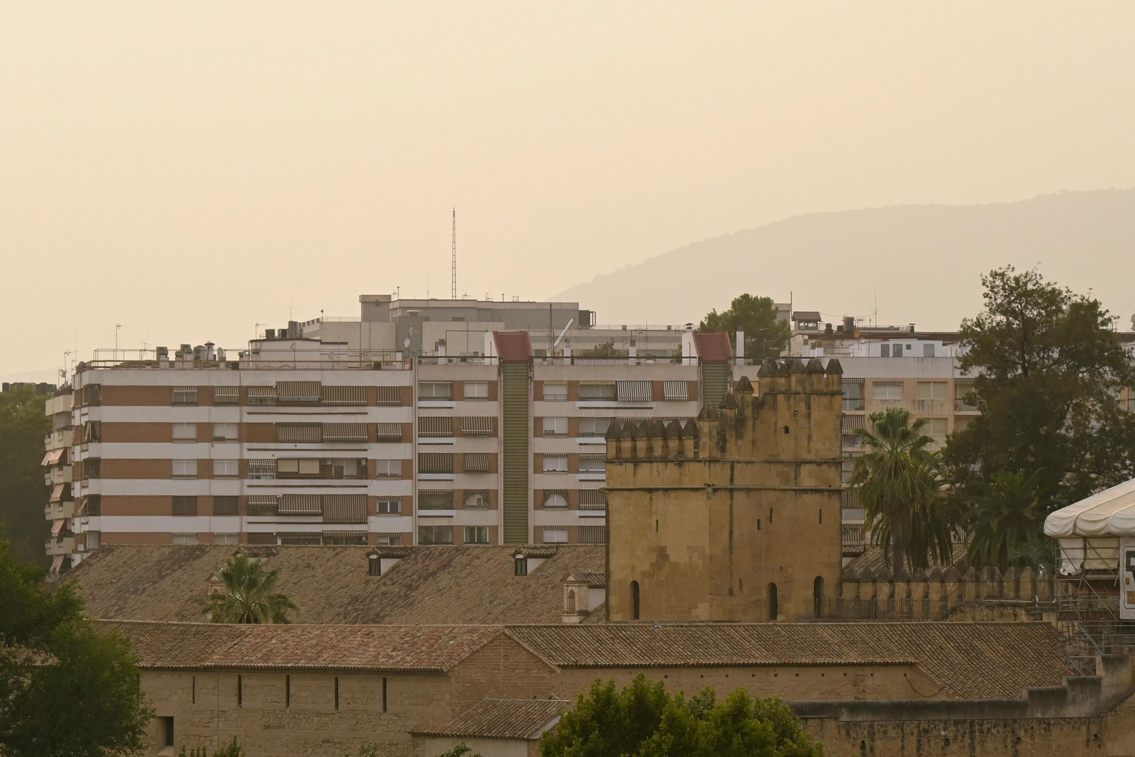 Calima sobre Córdoba
