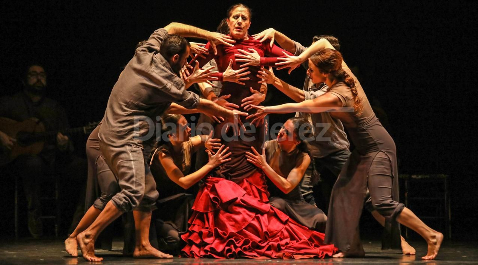 Imágenes del espectáculo 'Una oda en el tiempo' de María Pagés