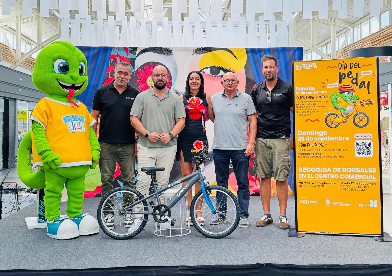 Una imagen de la presentación del Día del Pedal 2025.