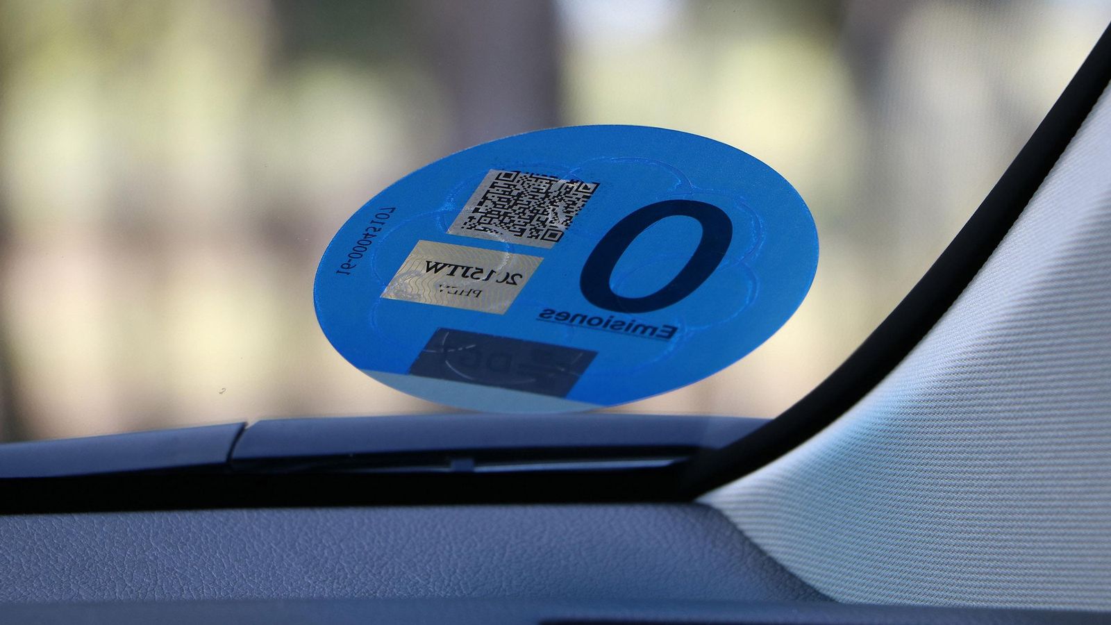 Un 8 por ciento de los vehículos con etiqueta cero circulantes forma parte de flotas de alquiler por horas.