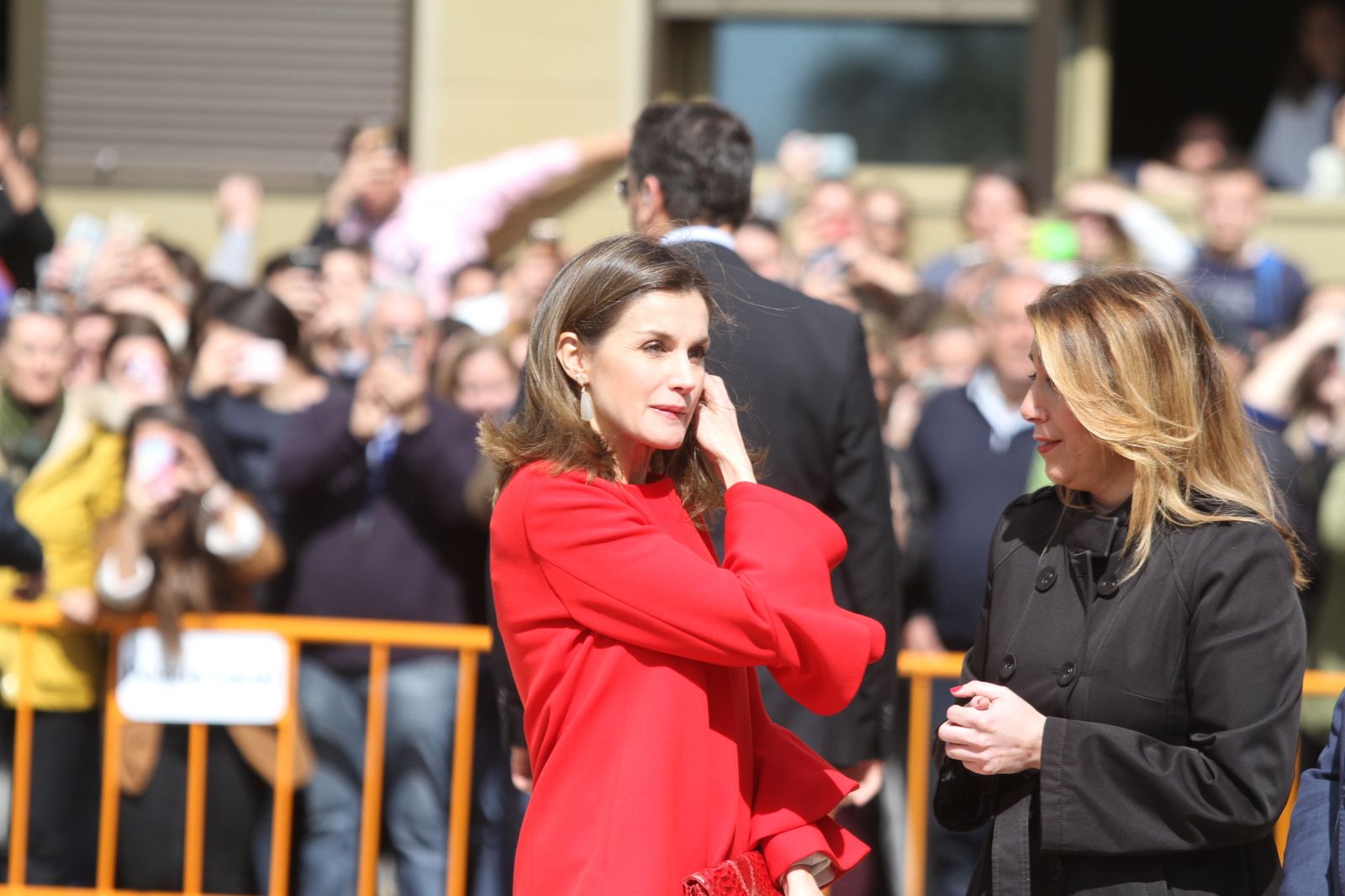 Imágenes de la visita de la reina Letizia a Huelva