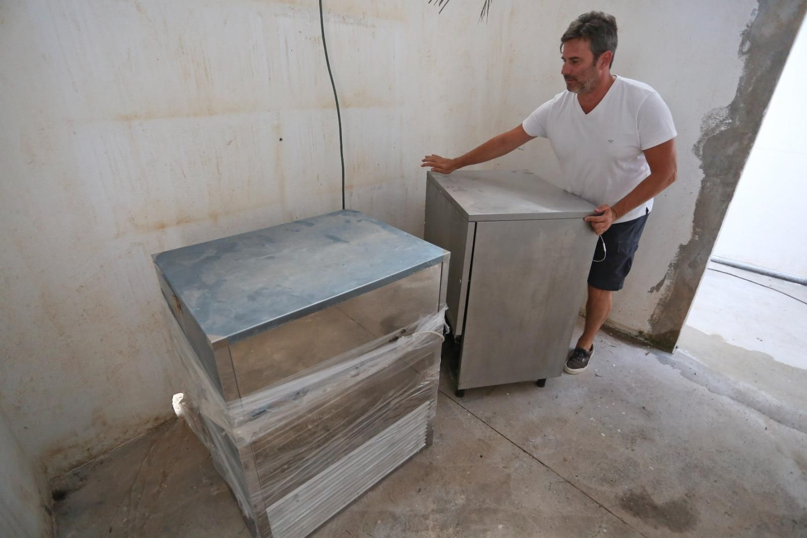 Últimos preparativos en el Cortijo de Torres de cara a la Feria de Málaga.