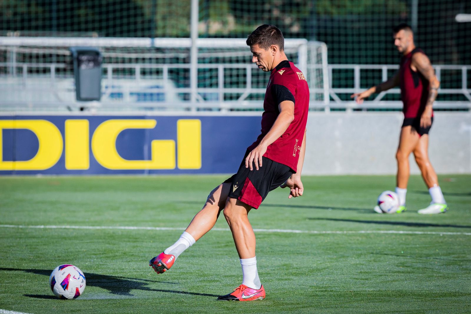 Rubén Alcaraz en una sesión.