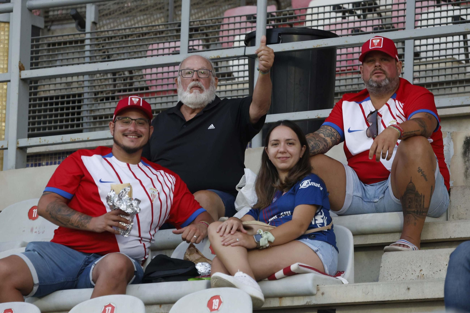 Las fotos del amistoso entre el Algeciras CF y el Xerez DFC en el Nuevo Mirador