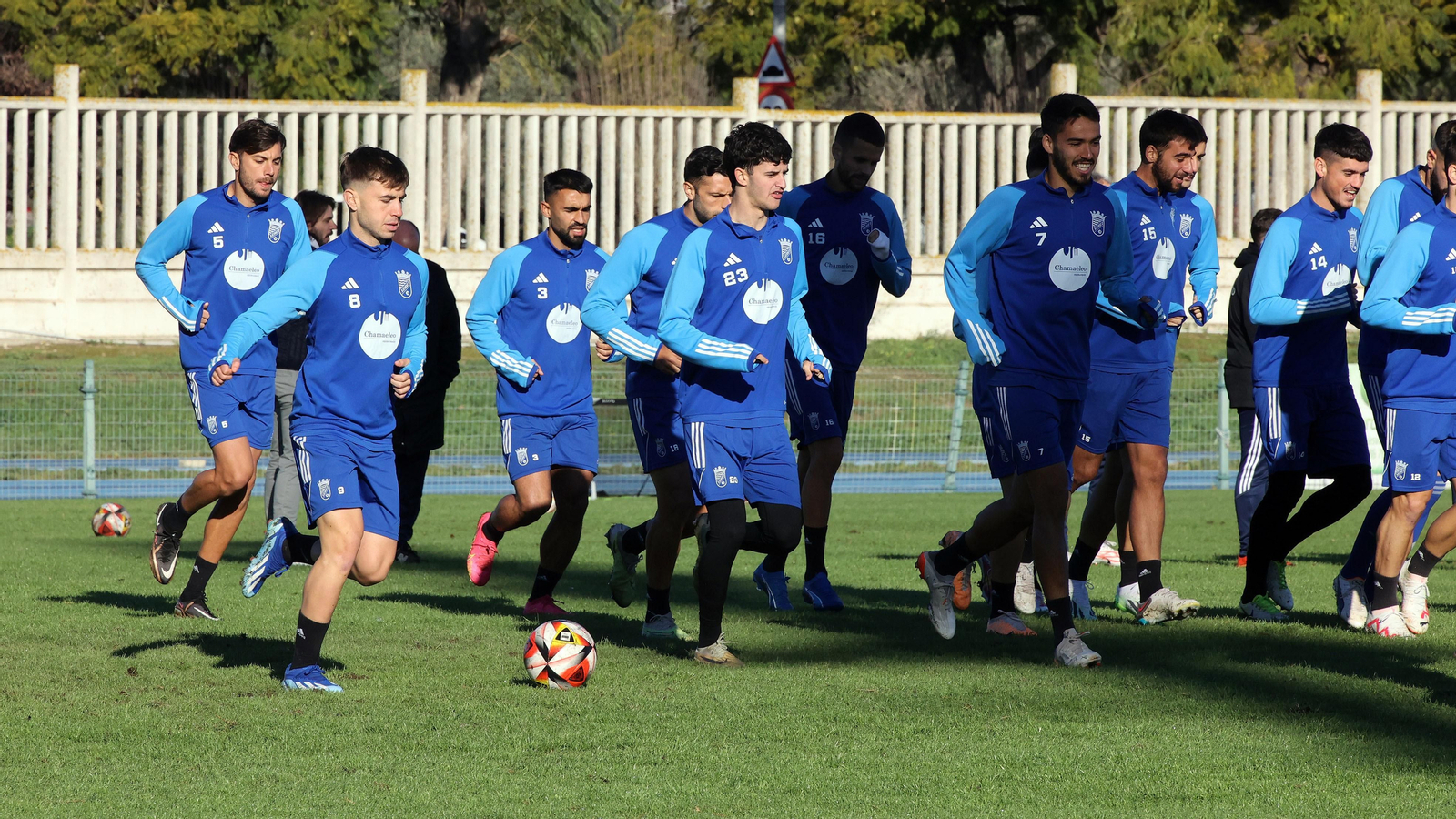 Xerez CD vuelve a entrenar en el anexo de Chapín 11 años después