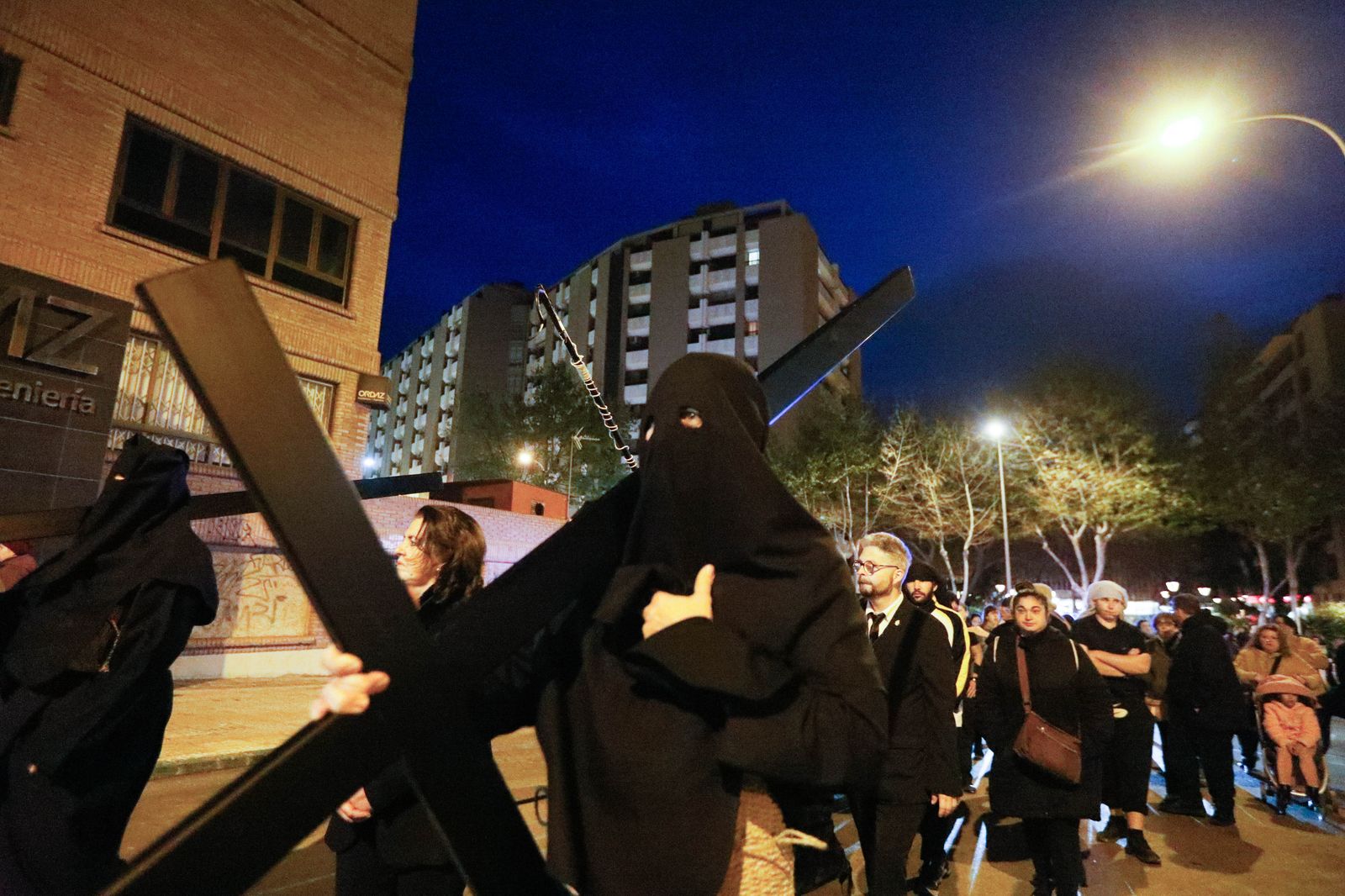 La procesión de La Caridad de Almería, en imágenes