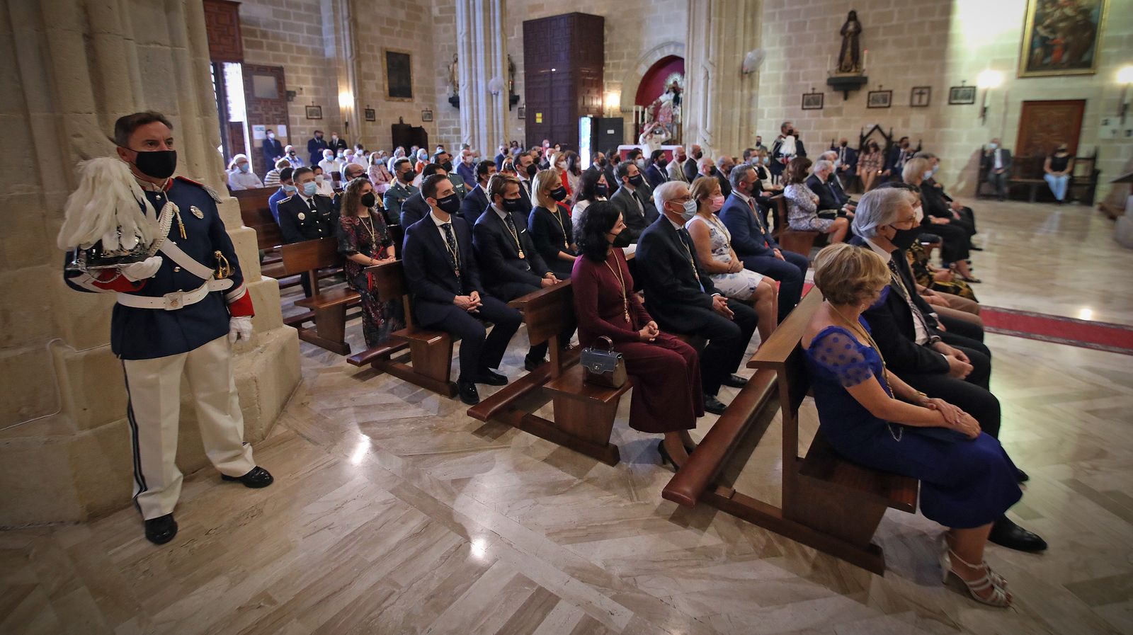 Traslado del Pendón en el día del patrón San Dionisio