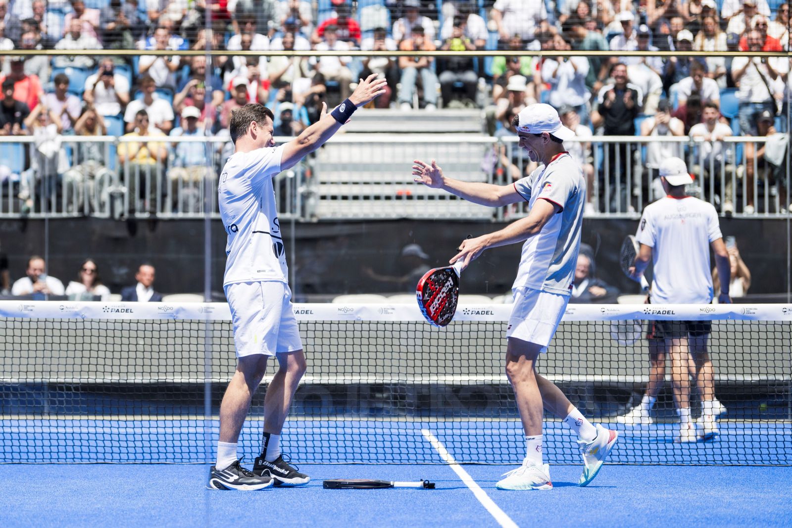 Las mejores fotos de la tercera jornada de pádel en el Estadio de la Cartuja