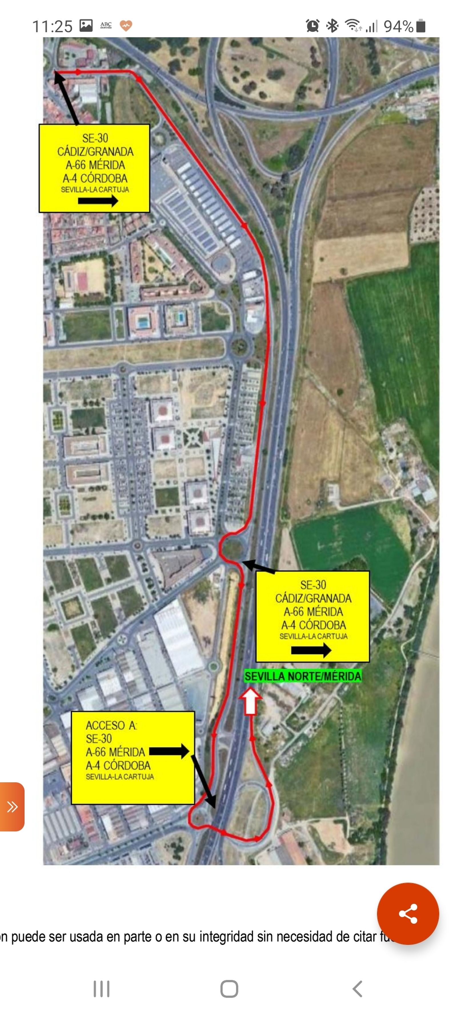 Itinerario alternativo 1.