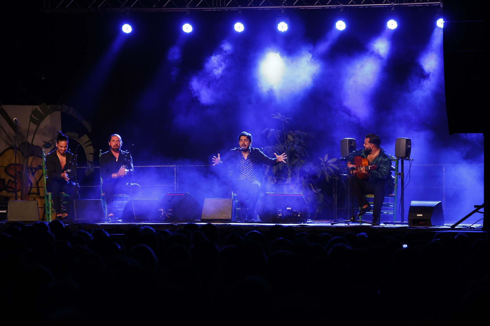 Fotos de la noche flamenca con José Mercé en La Línea