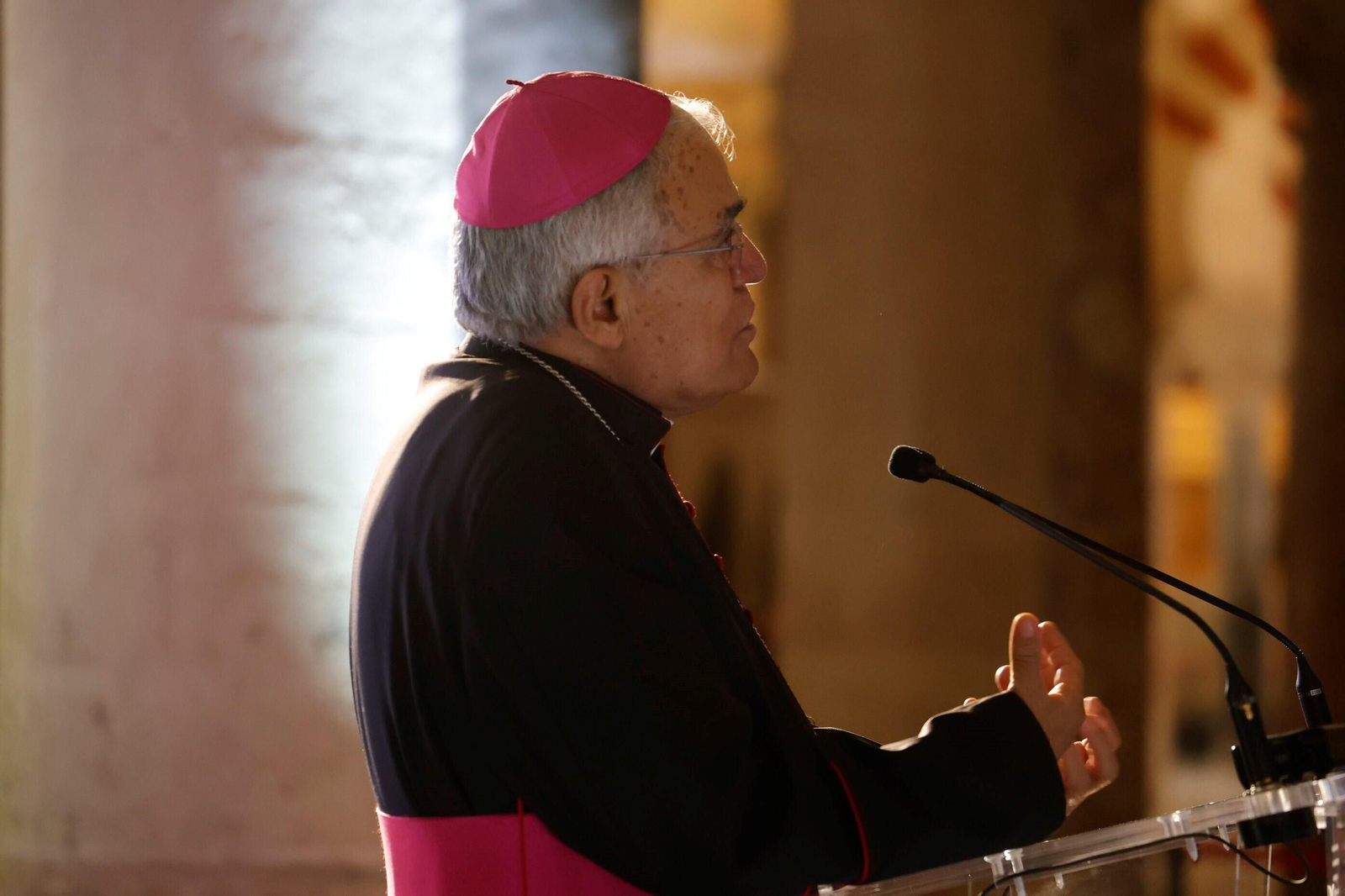 Las fotografías del inicio de las obras de restauración de la Maqsura de la Mezquita-Catedral de Córdoba