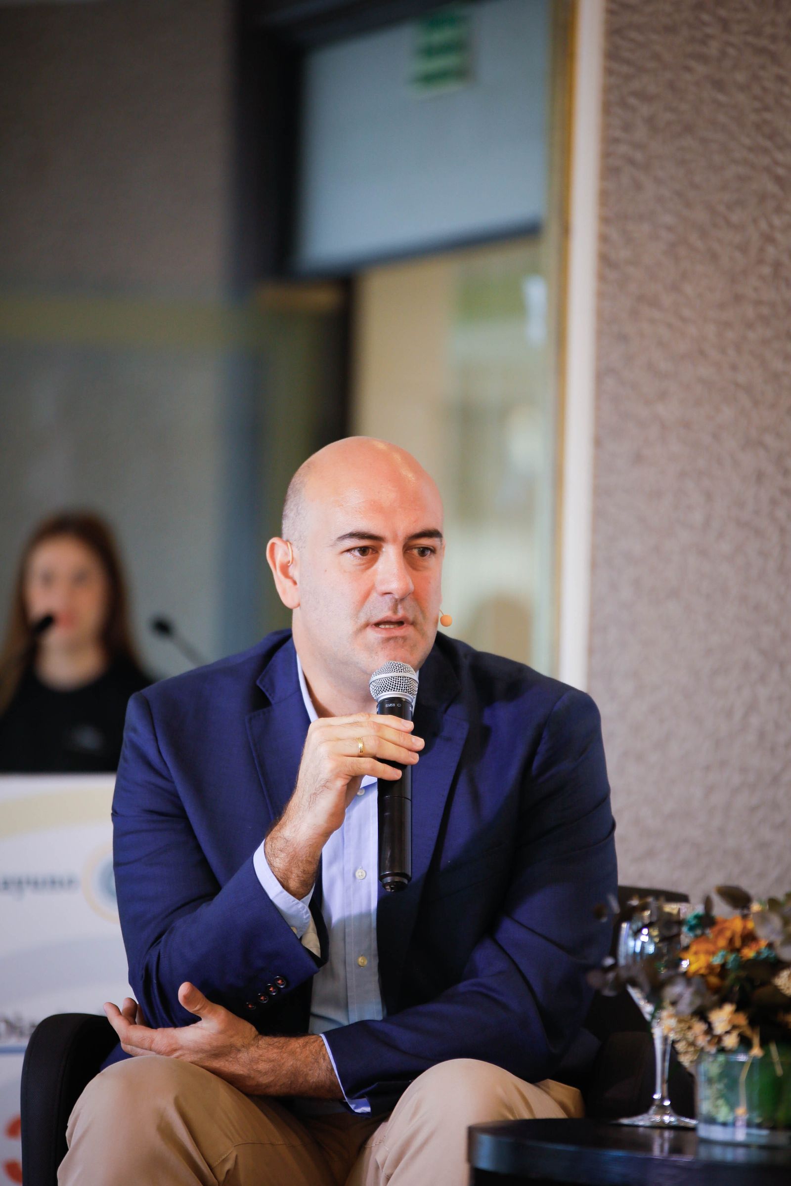 Imágenes del desayuno coloquio de Diario de Almería, con Jesús Barranco, CEO de La Unión