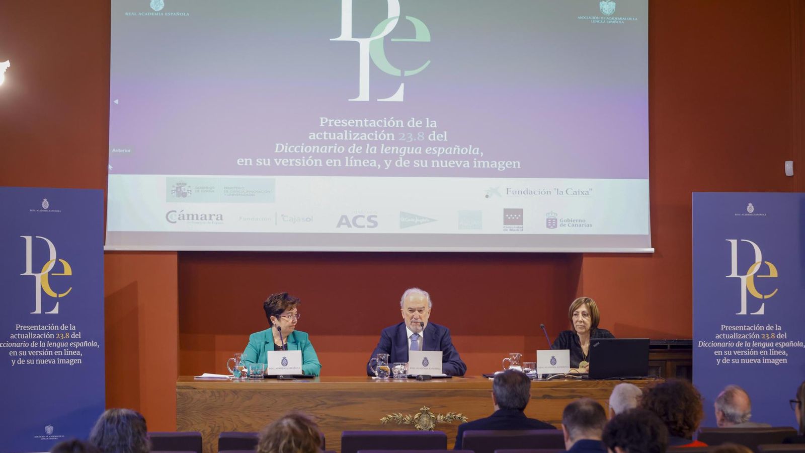 Acto de presentación de las nuevas palabras del diccionario de la RAE Acto de presentación de las nuevas palabras del diccionario de la RAE