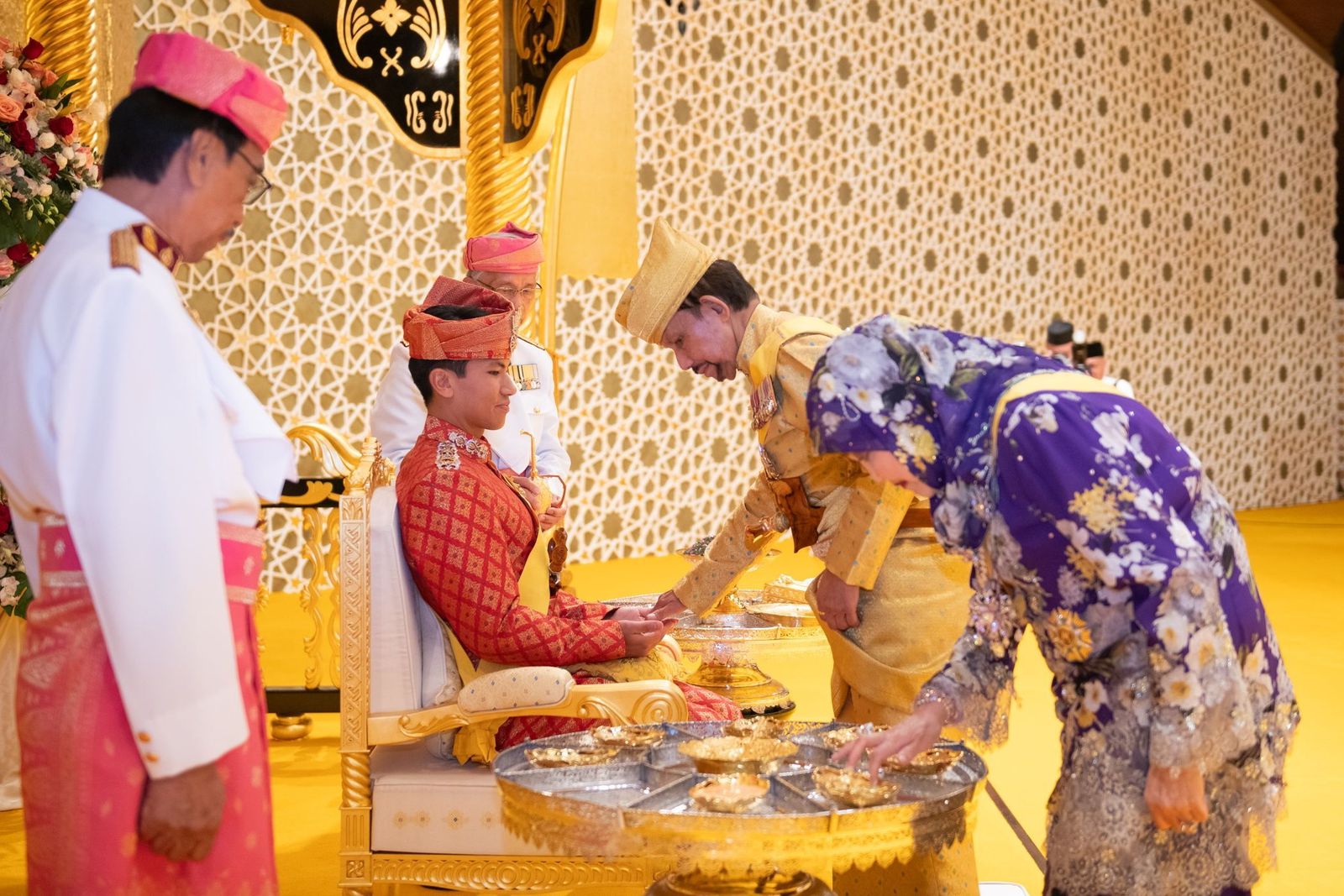 La boda real del sultanato de Brunei en imágenes