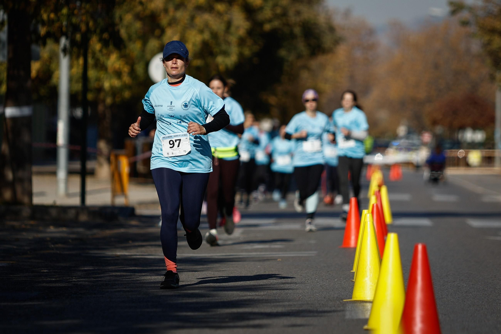 En la prueba participaron deportistas de todas las edades.