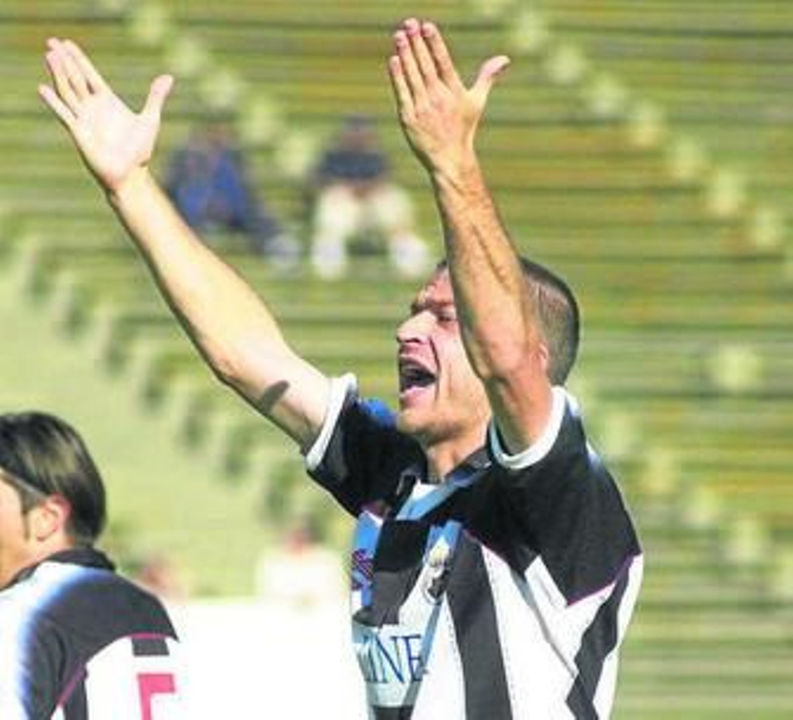Carlos Bersabé, durante su etapa en la Balona.