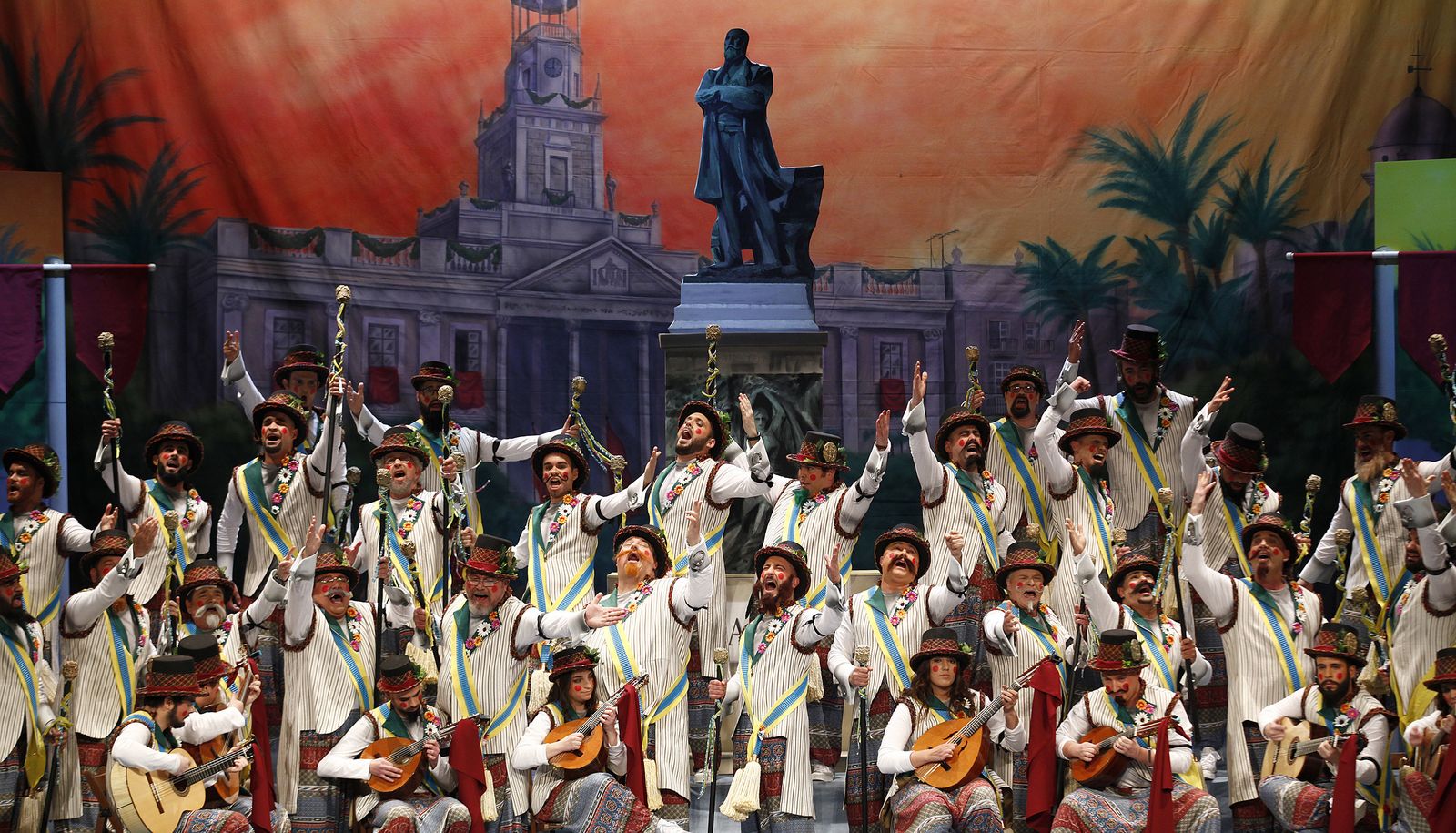 Las imágenes de la decimoctava función clasificatoria