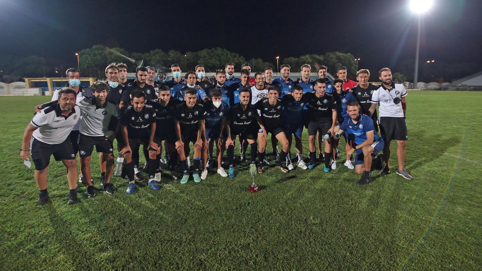El Xerez DFC, ganador en 2021 en su primera participación en el Trofeo de la Copa y la Venencia.
