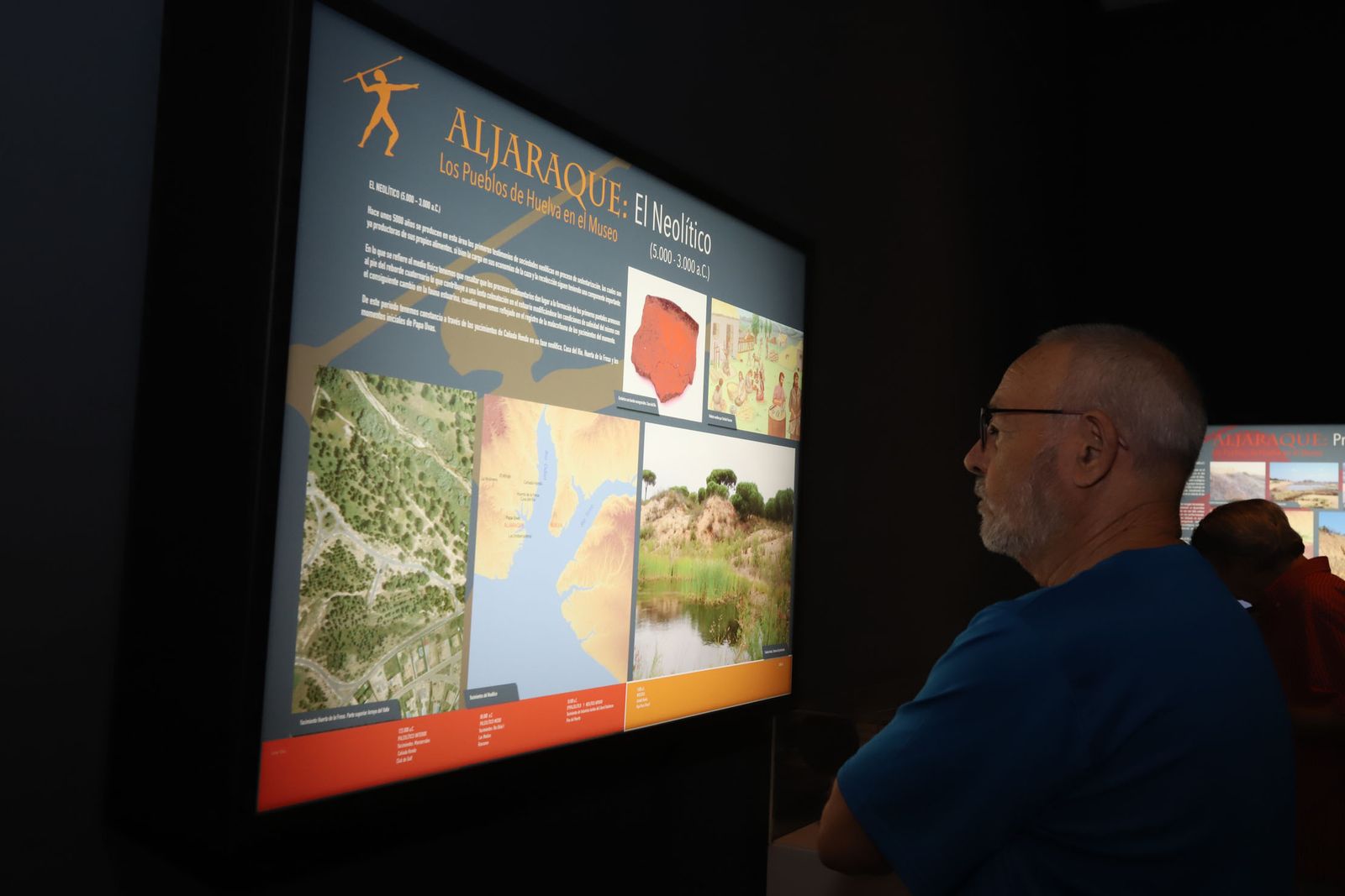 Imágenes de la inauguración de la exposición 'Los pueblos de Huelva en el Museo: Aljaraque'