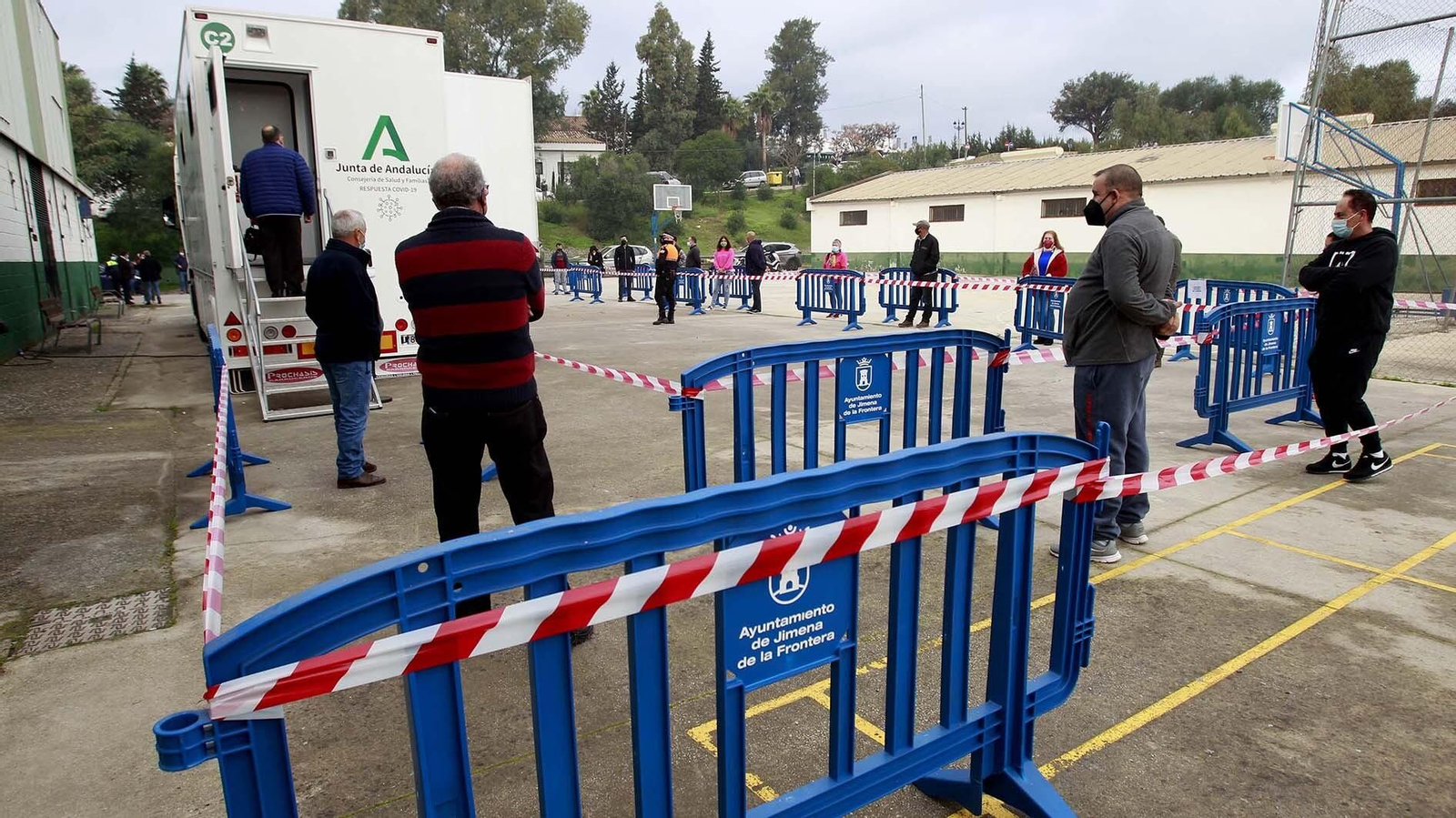 Cribado masivo en Jimena de la Frontera