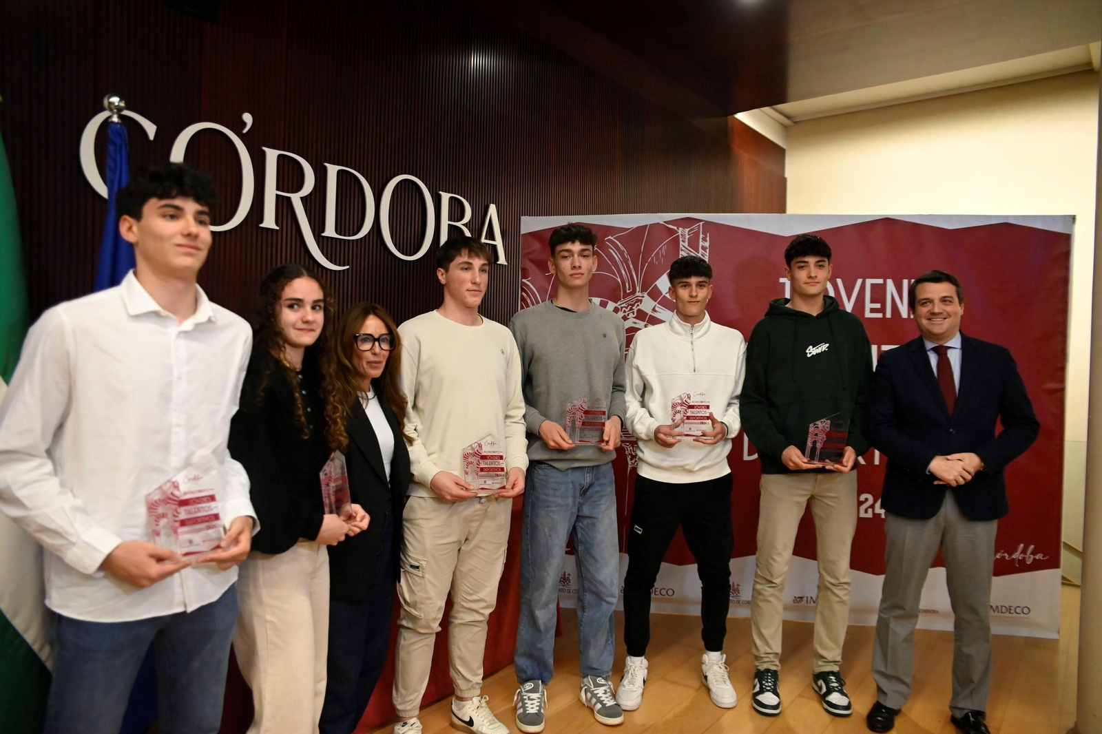 Córdoba reconoce a sus jóvenes talentos del Deporte
