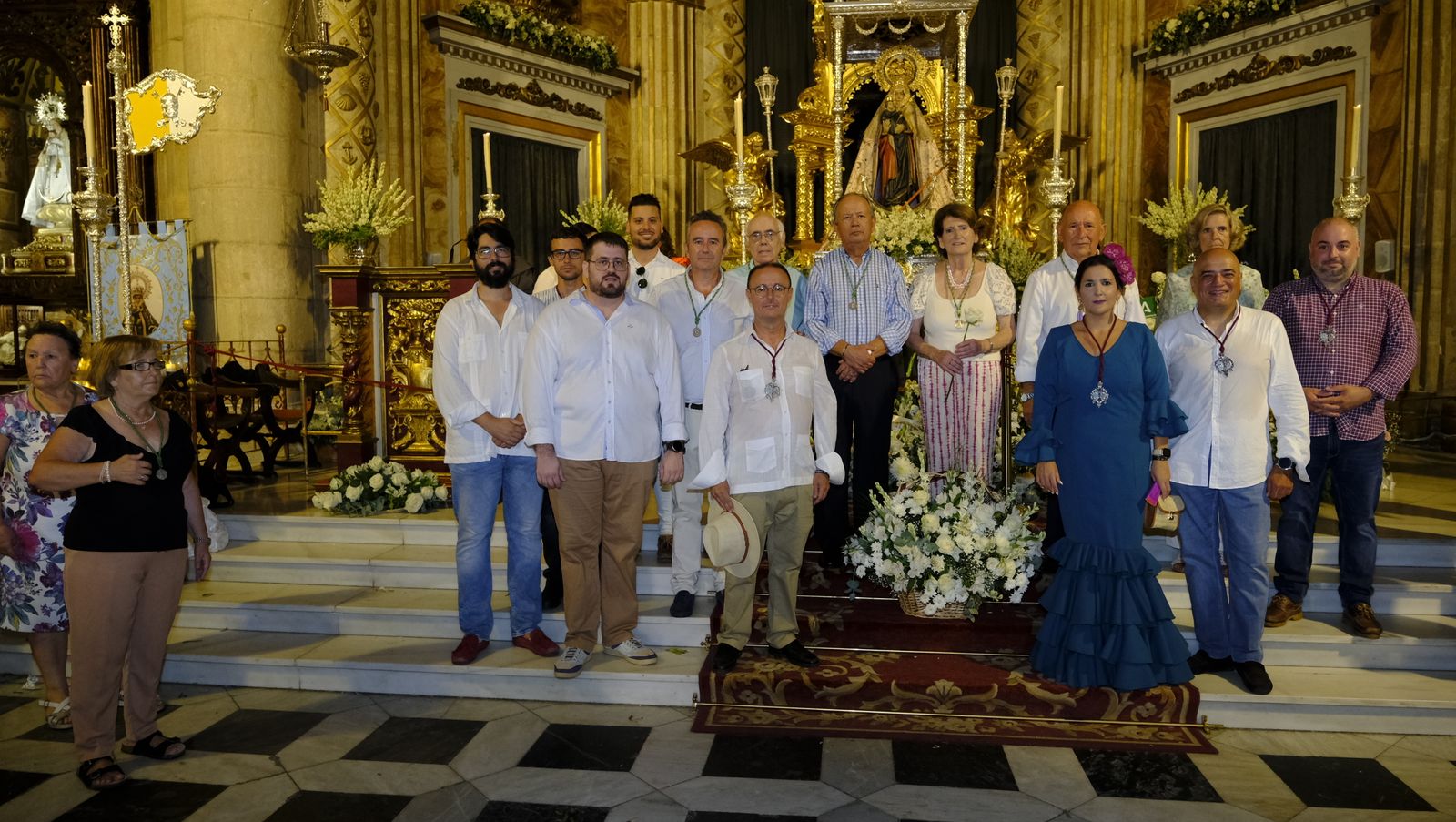 La ofrenda a la Virgen del Mar en imágenes