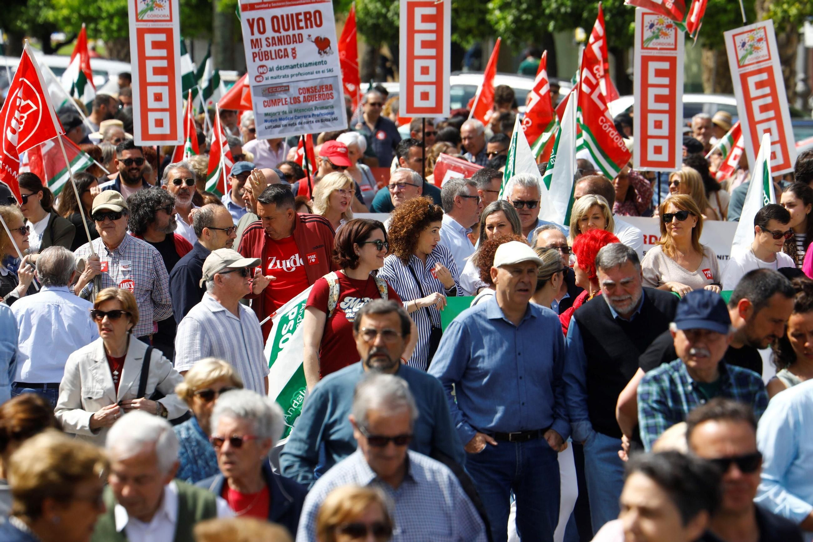 Todas las imágenes de la manifestación del 1 de mayo en Córdoba Todas las imágenes de la manifestación del 1 de mayo en Córdoba