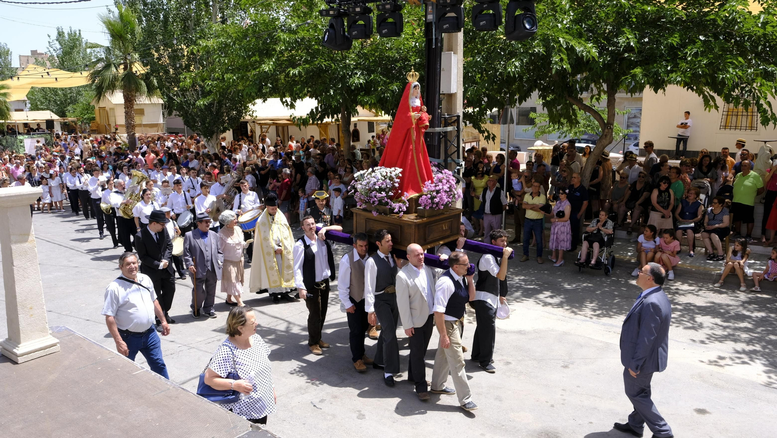 Imágenes de la Recreación Histórica Canteros y Caciques, en Macael