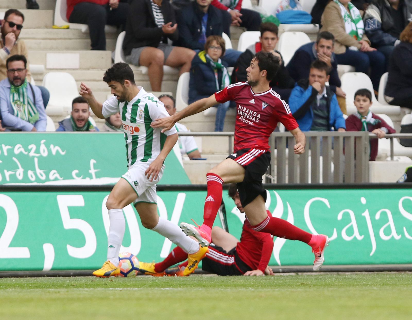 El Córdoba-Mirandés, en imágenes