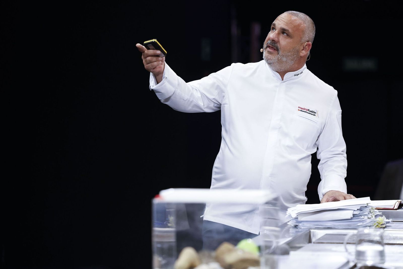 El chef Ángel León.