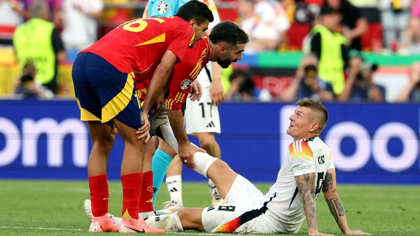 Las mejores fotos del España - Alemania