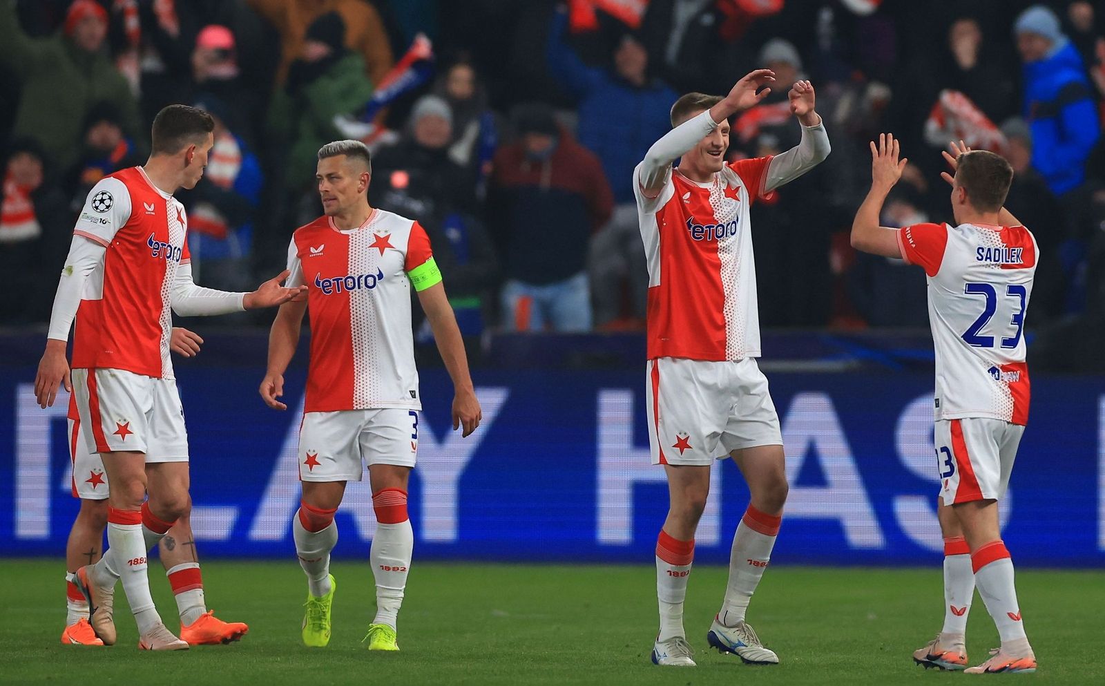 Las fotos del Slavia Praga-Barcelona