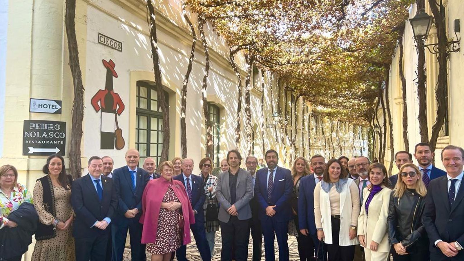 Foto de familia del encuentro de presidentes celebrado en Jerez.
