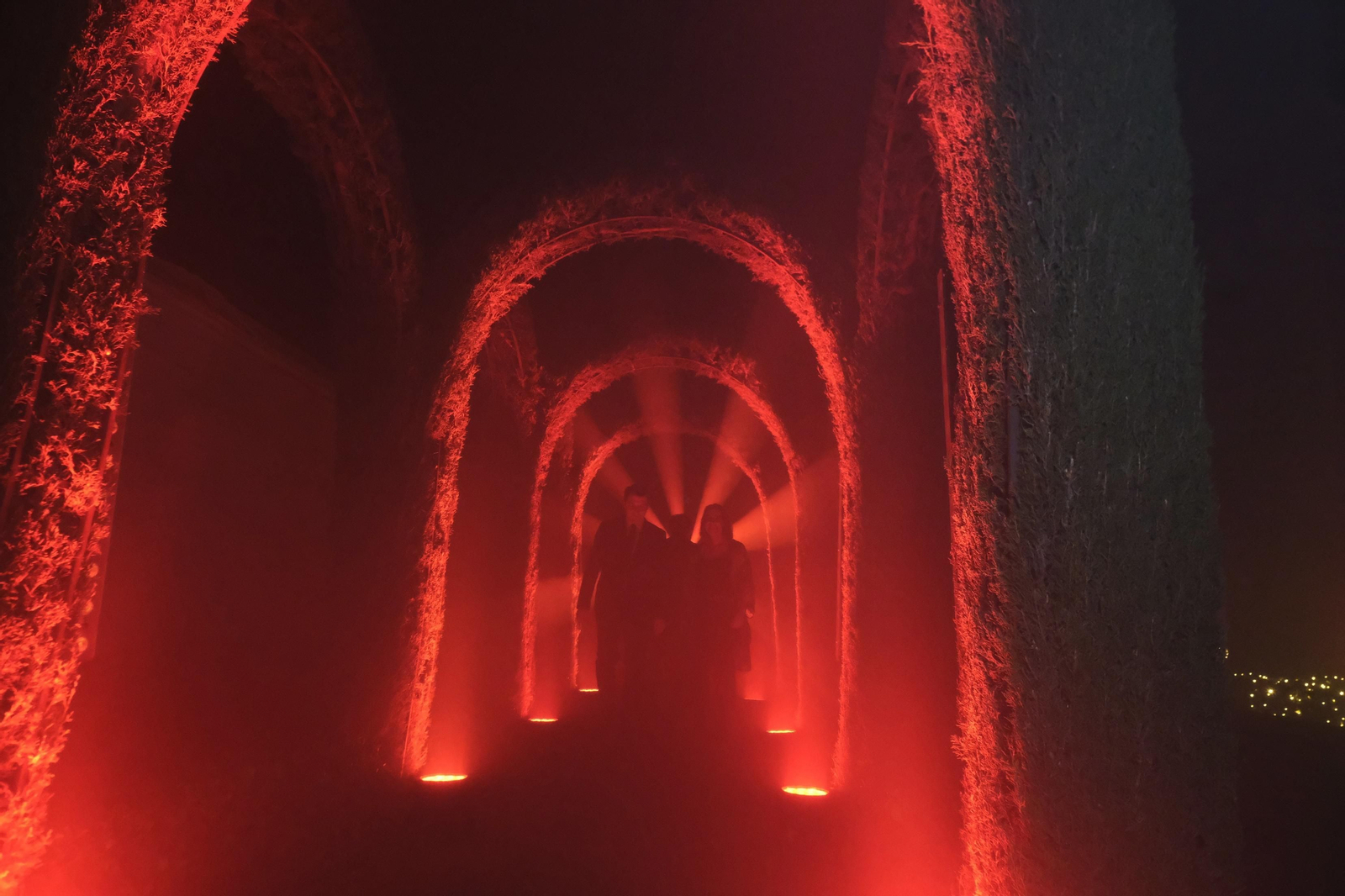 El espectáculo nocturno de luz y sonido del Alcázar, en imágenes.